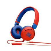 Casque audio filaire pour enfant JBL JR 310 Bleu et Rouge