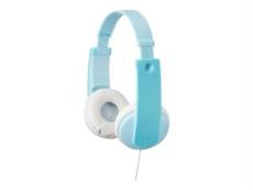 JVC HA-KD7 - Écouteurs - sur-oreille - filaire - jack 3,5mm - Bleu menthe