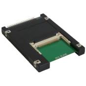 Les adaptateurs InLine® IDE 2,5 Compact / 2x Compact Flash utilisent des cartes CF comme disques durs