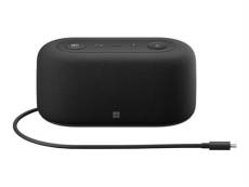 Microsoft Audio Dock - Haut-parleur/station d'accueil - filaire - USB-C - noir mat - Certifié pour Microsoft Teams