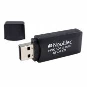 NooElec NESDR XTR - Minuscule RTL-SDR & DVB-T clé USB (RTL2832U + Elonics E4000 Tuner) w/ Télescopique Antenne et Télécommande contrôle. MCX antenne e