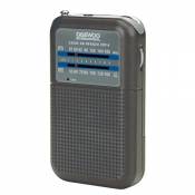 Daewoo drp-8 personnel analogique gris – Radio (personnel, analogique, AM, FM, 87 – 108 MHz, 53 – 160 kHz, analogique)