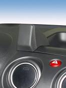 KUDA Console de navigation (LHD) pour : Navi Mitsubishi Colt (11.2008-)/Mobilia/Cuir synthétique noir