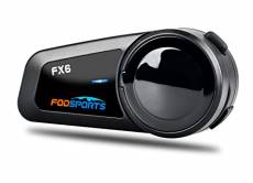 Fodsports FX6 Intercom Moto Duo pour 6 Casques,Kit