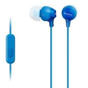 Ecouteurs intra-auriculaires Sony MDR-EX15AP Bleu