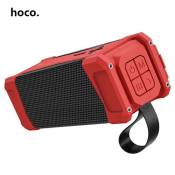 Enceinte Sans Fil Bluetooth HOCO HC6 4000mAh Support Radio FM,TF,AUX,TWS Étanche IPX5-Rouge