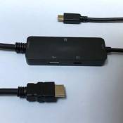 CABLING® Câble USB-C vers HDMI avec Power Delivery, USB & Port de Carte SD / TF, Câble Thunderbolt 3/Type C Dex pour Samsung Galaxy S9/S8/Note 9/8,Mac
