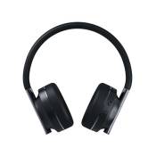 Casque audio sans fil Bluetooth Happy Plugs Play Over-Ear avec réduction passive de bruit Noir