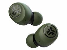 Jlab audio - go air true wireless earbuds green/black