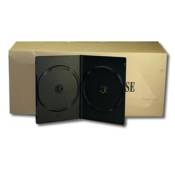 MEDIARANGE DVD SLIMBOX noir double 9mm (50 pcs)