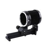 Bellows Tube Extension de trépied de lentille macro à soufflet pour appareil photo à focale fixe Canon EOS EF