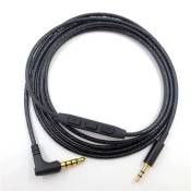 Câble 3,5 mm à 2,5 mm pour casque Bose QuietComfort QC25 OE2 OE2i AE2 Noir