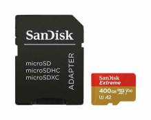 Carte microSDXC SanDisk Extreme™ 400 GB Class 10,