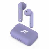 Sbs TWS Beat Ecouteurs Sans Fil Bluetooth 98dB Intra Auriculaire Micro USB Violet