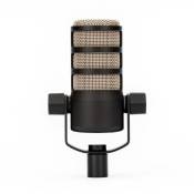 Microphone Rode PodMic pour le podcast Noir