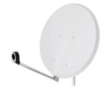 Antenne SAT 65 cm Smart Click-Clack SDS-CC65SG Réflecteur: acier blanc