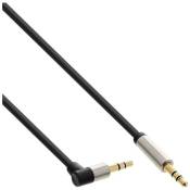 InLine® Slim Audio Cable Câble stéréo 3,5 mm mâle
