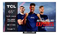 TV QLED TCL 65C745 165 cm 4K UHD Google TV Aluminium