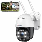 Ctronics 5X Zoom Optique Caméra de Surveillance WiFi