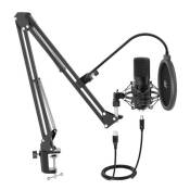 Kit Microphone à Condensateur Et Bras De Suspension