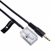 Câble d'entrée Audio AUX Adaptateur pour téléphérique