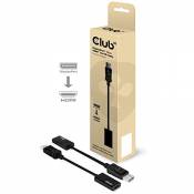 club3D CAC-1056 DisplayPort Adaptateur [1x DisplayPort mâle - 1x HDMI Femelle] Noir HDMI Ultra-HD (4k)