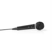 KOMELEC FRANCE Microphone Filaire Avec Câble Jack 6.35 5m