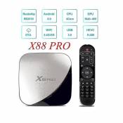 Universal (4G + 64G) Android 9.0, X88 Pro TV Box WiFi + BT