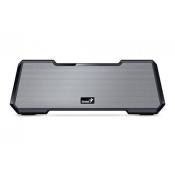 Genius MT-20 2.1 portable speaker system 15 W Noir, Argent – Enceintes portables (6,99 cm, 7,62 cm, 15 W, 8 W, 7 W, 60 – 20000 Hz)