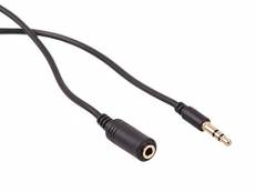 Maclean MCTV-822 Cable Jack 3.5mm 10m mâle-Femelle Plug-Socket pour pour iPhone, iPad ou Smartphones, Tablettes, Casque (10m)