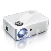 Vidéoprojecteur Full HD 1920x1080P Blanc Pour Home