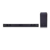 LG SQC2 - Système de barre audio - Canal 2.1 - sans fil - Bluetooth - USB - noir