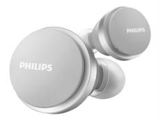 Philips TAT8506WT - Écouteurs sans fil avec micro - intra-auriculaire - Bluetooth - Suppresseur de bruit actif - blanc