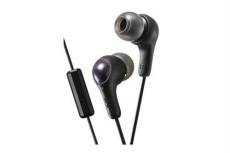 Ecouteurs intra-auriculaires JVC Gumy Plus avec télécommande/microphone Noir