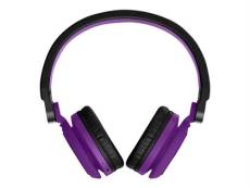 Energy BT Urban 2 Radio - Écouteurs avec micro - circum-aural - Bluetooth - sans fil - violet