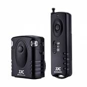 JJC JM-PK1II Télécommande sans Fil Contrôleur pour Fujifilm X-T200 X-S10 X-S20 X-E4, Pentax K-70 KP Camera (30metres, 433 MHz) Compatible avec Origina