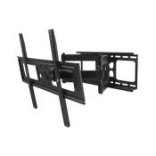 Support mural inclinable et orientable One for all WM4661 pour TV 84" Noir