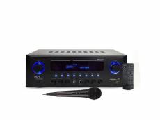 Amplificateur hifi - evidence acoustics ea-5160-bt - stereo 5.1 karaoke 2x50w + 3x20w - entrée usb sd aux dvd fm + micro inclus