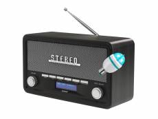 Denver electronics dab-18 dark-grey radio portable 2x2w - personnel analogique et numérique - radios portables, dab+,fm