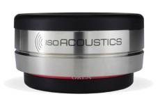 Pied d'isolation acoustique pour enceintes Iso Acoustics Orea Bordeaux Noir et gris