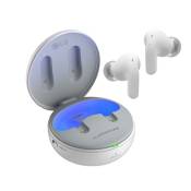 Ecouteurs intra-auriculaires sans fil True Wireless LG Tone Free T90Q avec réduction de bruit active Blanc