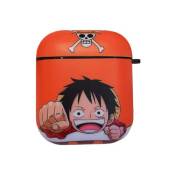 Etui One Piece Coque de protection antichoc pour votre Apple AirPods - Orange