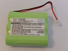 Batterie Ni-MH vhbw 2200mAh (3.6V) pour Radio, Mp3-Player Roberts Sports Dab 1, Dab1 .Remplace: 210HCB3BMX.