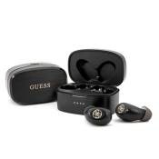 Écouteurs bluetooth stereo tws guess v5.0 4h music time gutwsjl4gbk avec docking station