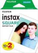 Film Fujifilm Instax Square Bi-Pack 2 x 10 poses avec