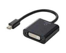 Renkforce RF-4769258 DisplayPort / DVI Adaptateur [1x Mini port Display mâle - 1x DVI femelle 24+5 pôles] noir gaine en PVC 15.00 cm