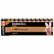 Duracell Plus, lot de 24 piles Type AA