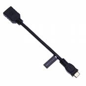 Keple Mini HDMI vers HDMI Câble Adaptateur Compatible avec Connecter Canon EOS 550d / Nikon D5100 / D5200 / D5300 / D5500 / D750 / D800 / D800E / D810