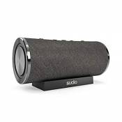 Sudio Femtio Wireless Bluetooth Speakers - Portable, IPX6 Water Protection, Dual Play, 14h Play Time (Black)