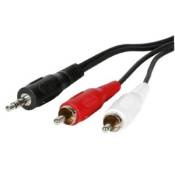 Cable audio Temium RCA / MINI JACK 5M